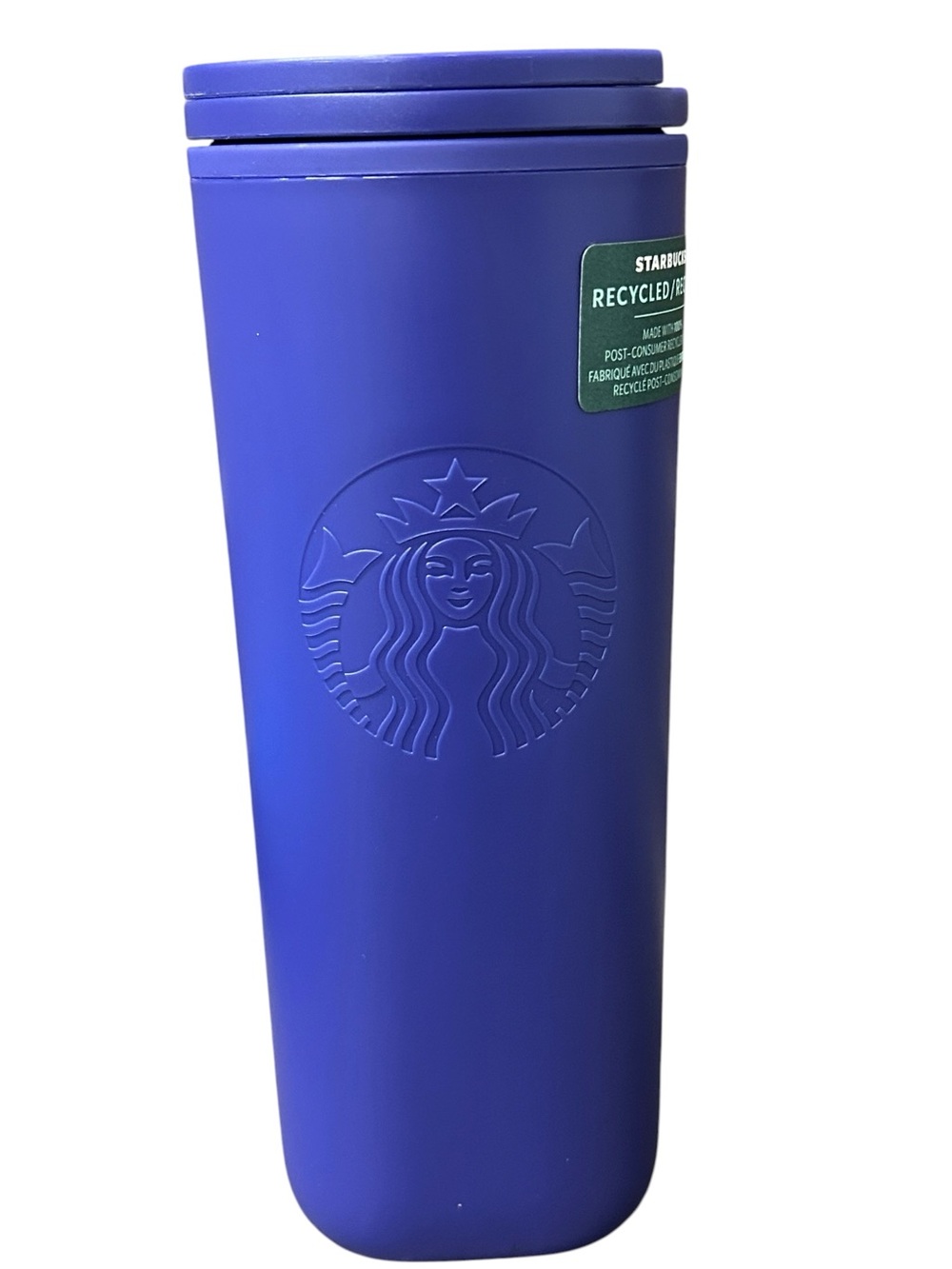 Starbucks Recycled Plastic Tumbler Coffee Mug 2025 Purple 16oz‎ NEW NEVER USED